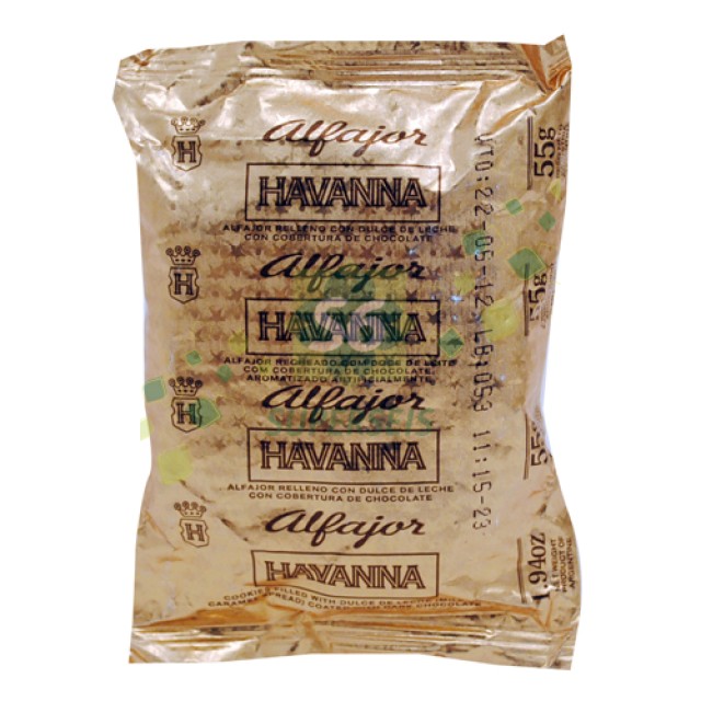 Alfajor Havanna de Chocolate y Dulce de Leche en Flow Pack Al Vacío Unidad Alfajor Havanna de Chocolate y Dulce de Leche en Flow Pack Al Vacío Unidad
