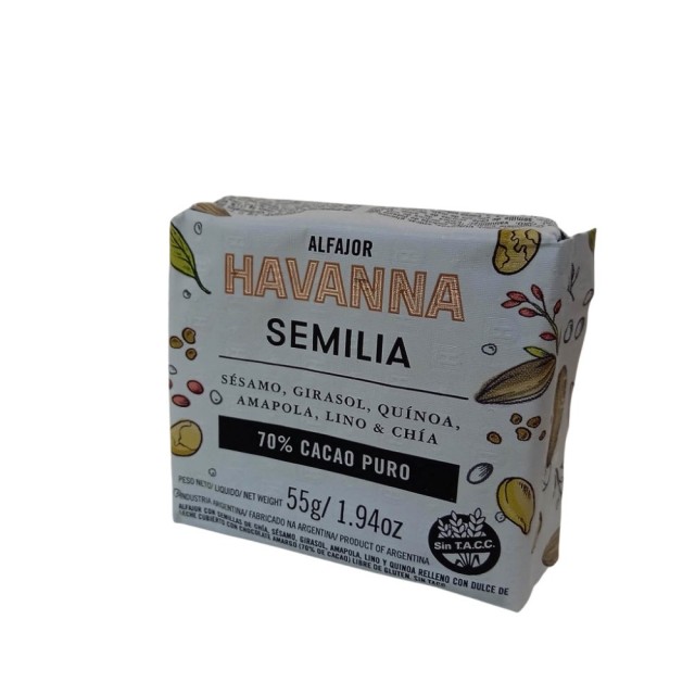 Alfajor Havanna Semilia Sin Gluten Unidad