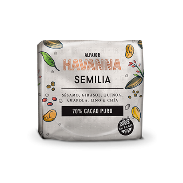 Alfajor Havanna Semilia Sin Gluten Unidad