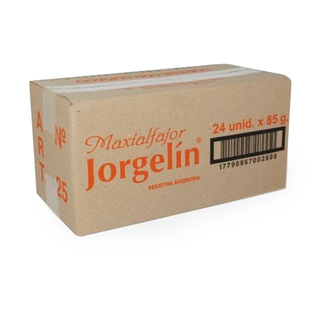 Alfajor Jorgelín Triple Chocolate Argentino Oferta en Caja 24 unidades