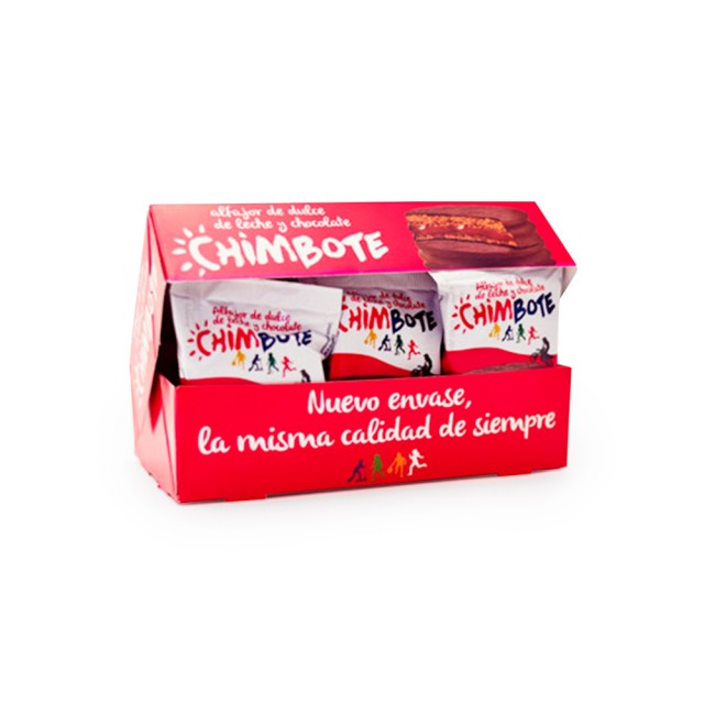 Alfajores Chimbote Chocolate Caja 6 Unidades