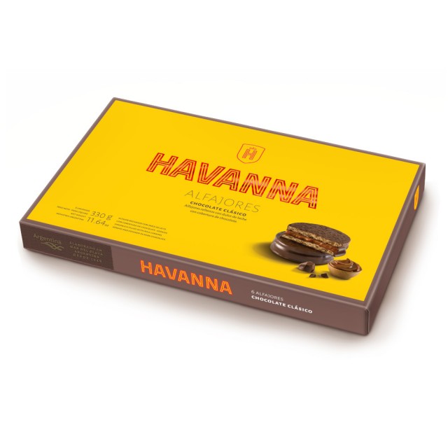 Alfajores Havanna Chocolate Media Docena