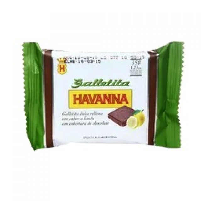 Havanna Galletitas Limón y chocolate Argentina Unidad