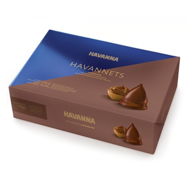 Havannets de Chocolate y Dulce de Leche Havanna 12 Unidades