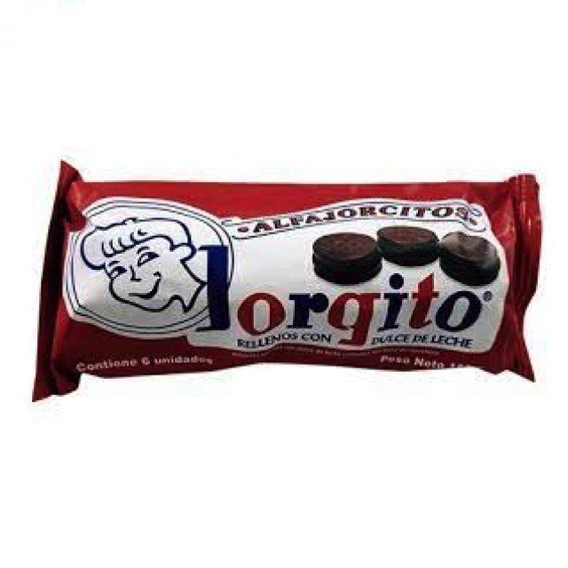 Jorgitos Mini Alfajorcitos Chocolate Dulce De Leche 6 Unidades