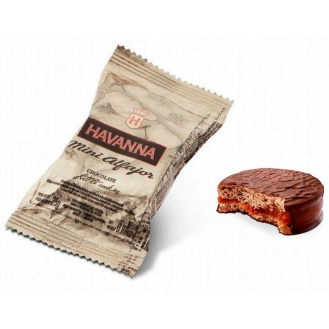 Mini Alfajor Chocolate Havanna Argentino 25 Gramos Unidad