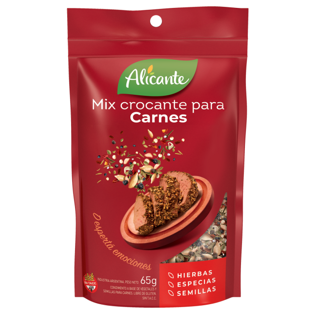 Mix Crocante para Carnes Alicante 65 Gramos Argentina