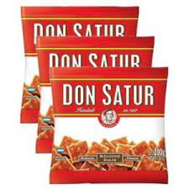 Don Satur Bizcochitos Dulces de Grasa Argentinos 3 Unidades Don Satur Bizcochitos Dulces de Grasa Argentinos 3 Unidades