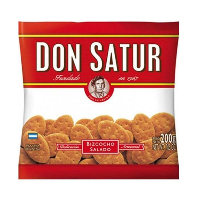 Bizcochitos Salados de Grasa Don Satur Argentinos Bizcochitos Salados de Grasa Don Satur Argentinos