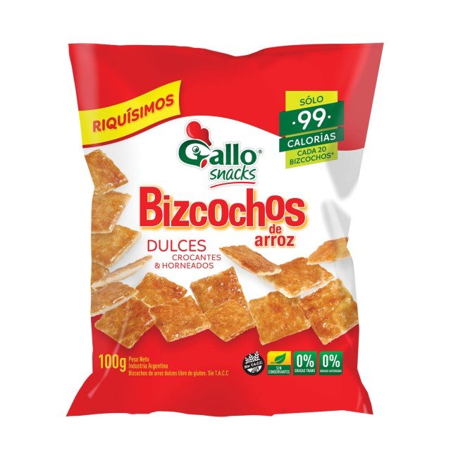 Bizcochos de Arroz Dulce Gallo