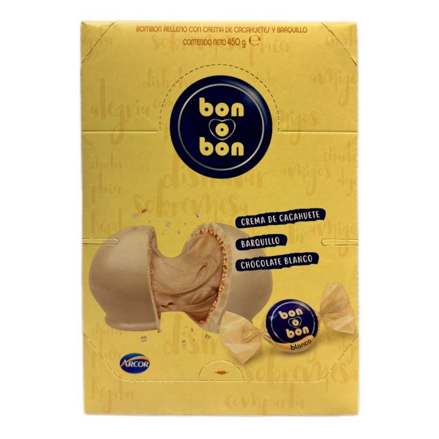 Caja de Bon o Bon Argentino Clásico Chocolate Blanco