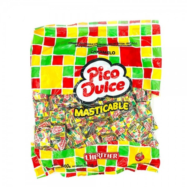 Caramelos Pico Dulce Masticables Argentinos Bolsa 165 Unidades