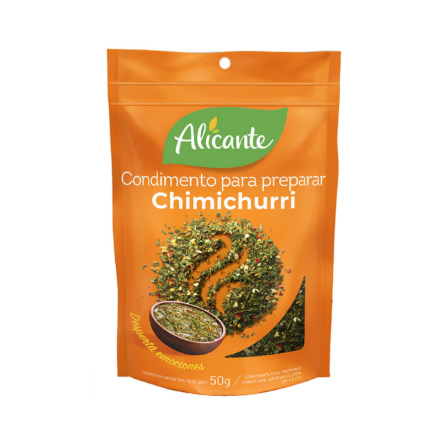 Chimichurri Alicante Argentino 50 Gr