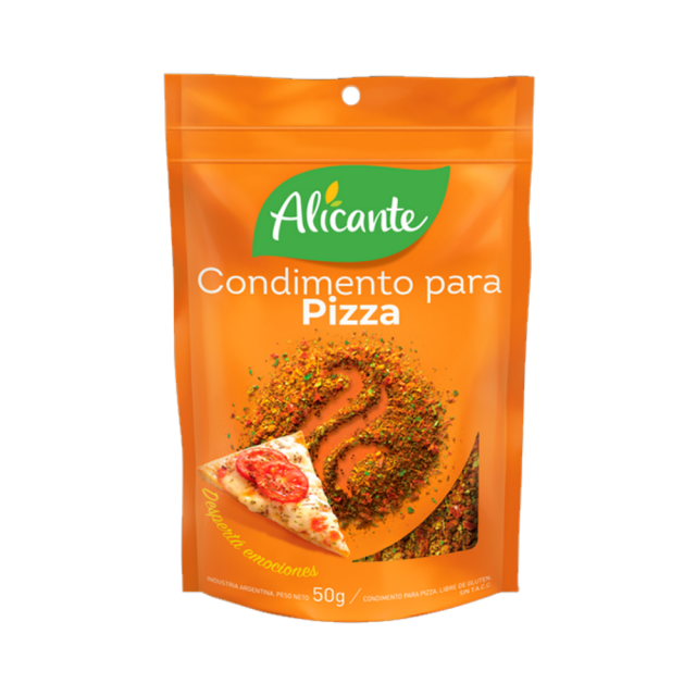 Condimento para pizza Alicante Argentino 50 gr