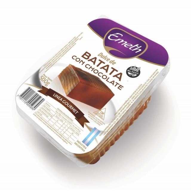 Dulce de Batata con Chocolate Emeth Argentino