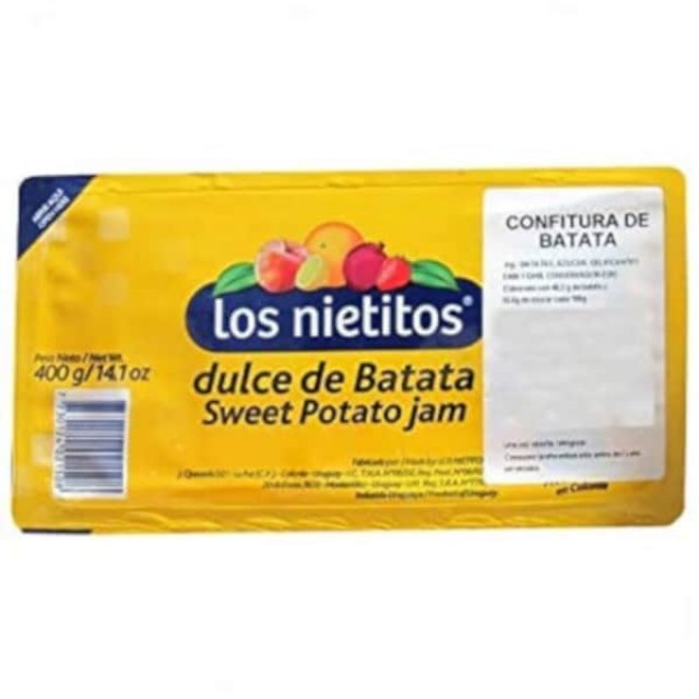 Dulce de Batata Los Nietitos Uruguay