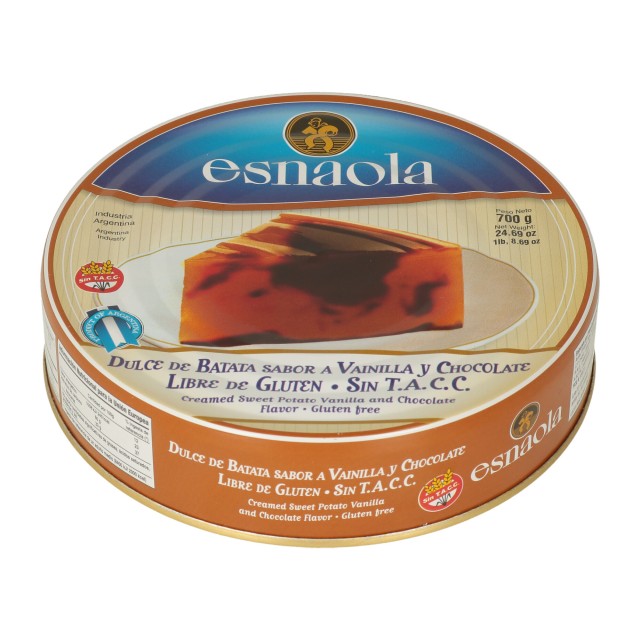 Dulce de Batata y Chocolate Esnaola Argentino 700 Gramos