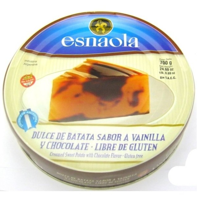 Dulce de Batata y Chocolate Esnaola Argentino 700 Gramos Dulce de Batata y Chocolate Esnaola Argentino 700 Gramos