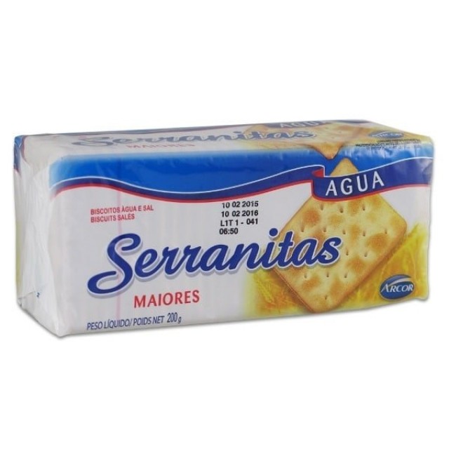 Galletitas Crackers Serranitas Arcor
