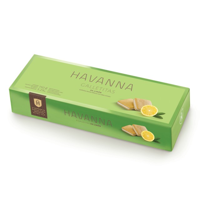 Havanna Galletitas Limón Argentina Caja 6 Unidades