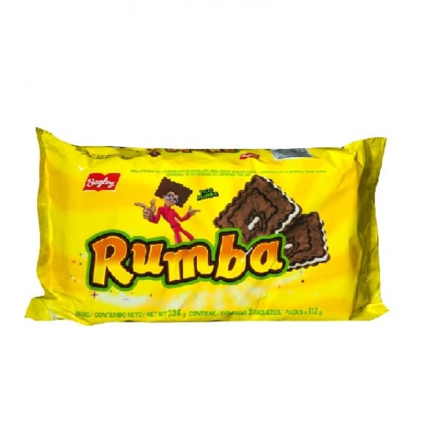 Galletitas Rumba Bagley de 108 Gramos Unidad Galletitas Rumba Bagley de 108 Gramos Unidad