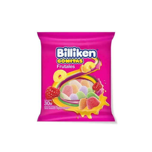 Gomitas Surtidas Billiken Frutal 30 Gramos