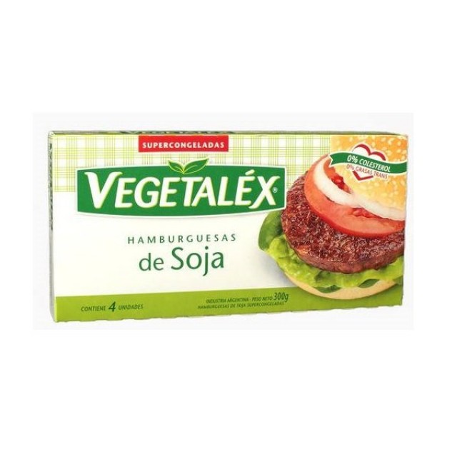 Hamburguesas de Soja Vegetalex