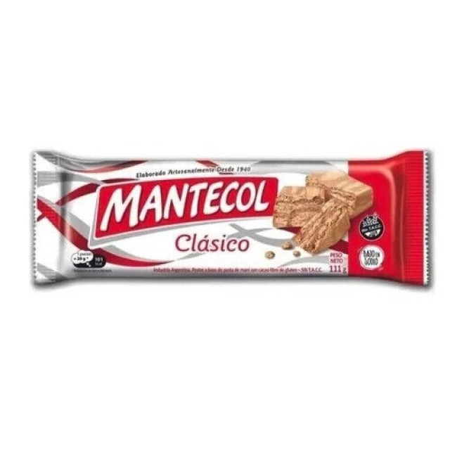 Mantecol ORIGINAL de Maní Argentino 111 Gramos Unidad - CADUCIDAD NOVIEMBRE 2023