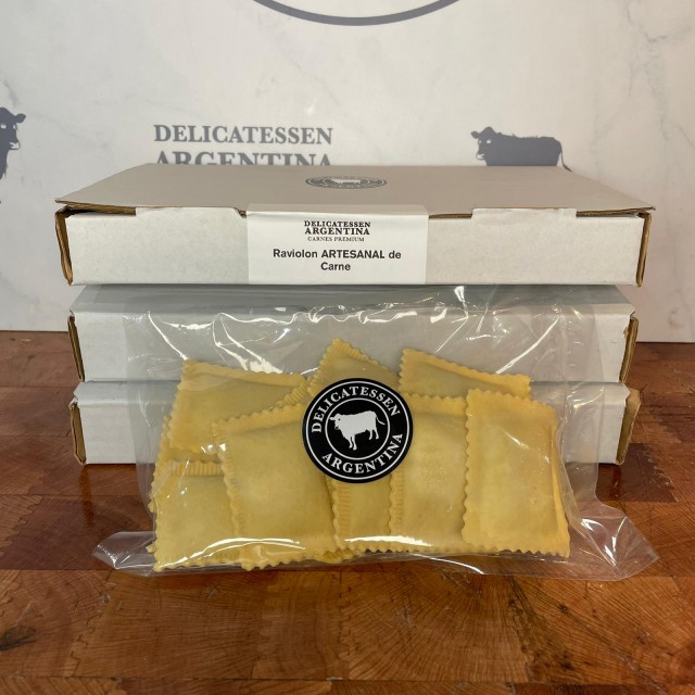 Raviolon Artesanal de Carne Estilo Argentino-Italiano  330 Gramos