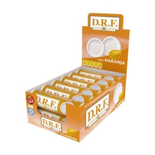 Pastillas DRF sabor Naranja Caja x 12 Unidades