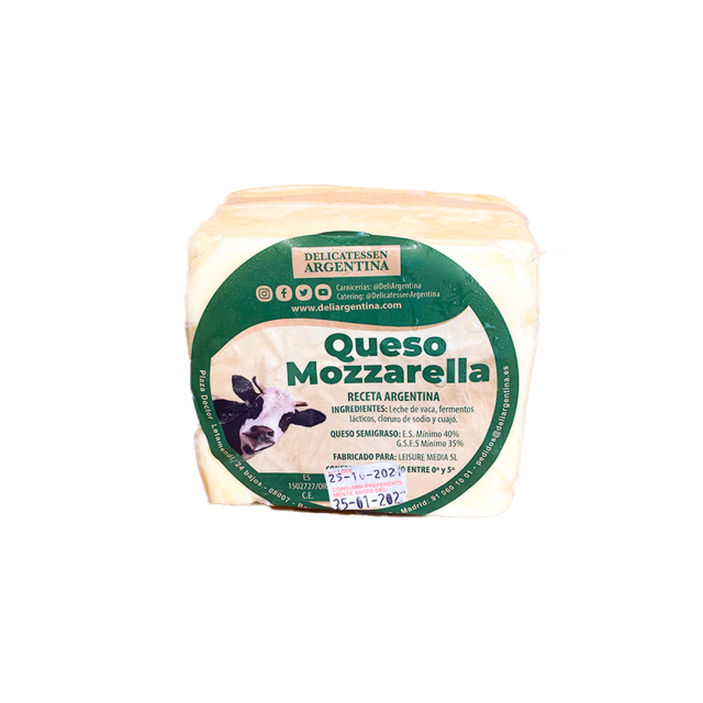 Queso Mozzarella Estilo Argentino Queso Mozzarella Estilo Argentino