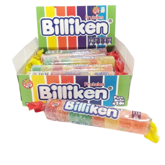 Rollo Frutal Billiken Gomitas Caja 12 Unidades