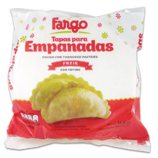 Tapas de Empanadas Fargo Freír Grande Oferta 5 Paquetes