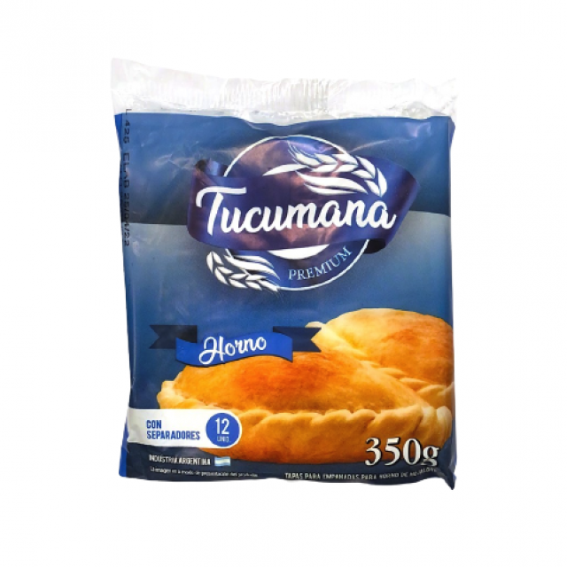Tapas de Empanadas La Tucumana Horno Medianas 13 cm Tapas de Empanadas La Tucumana Horno Medianas 13 cm