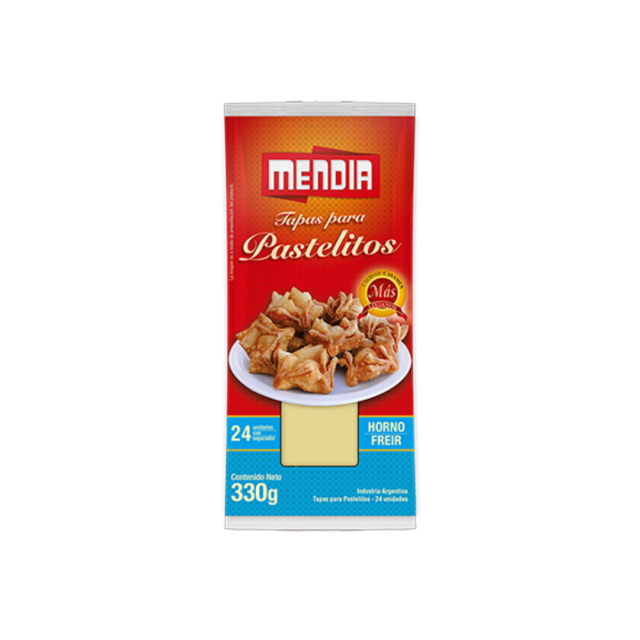 Tapas Para Pastelitos Mendía 24 unidades 330 gr Tapas Para Pastelitos Mendía 24 unidades 330 gr