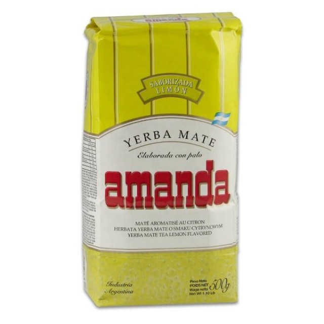 Yerba Mate Amanda Limon 500gr Yerba Mate Amanda Limon 500gr