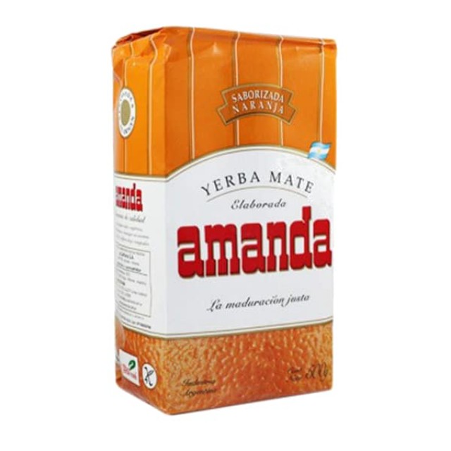 Yerba Mate Amanda Naranja 500gr