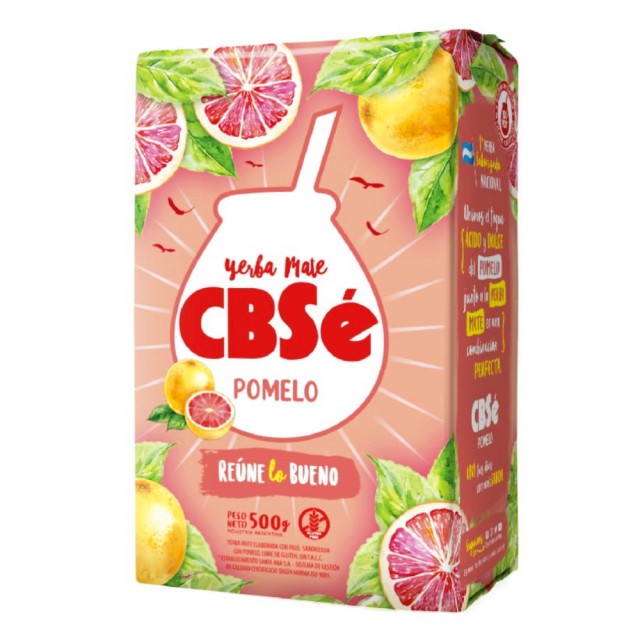 Yerba Mate Argentina CBSé Pomelo 500 gr