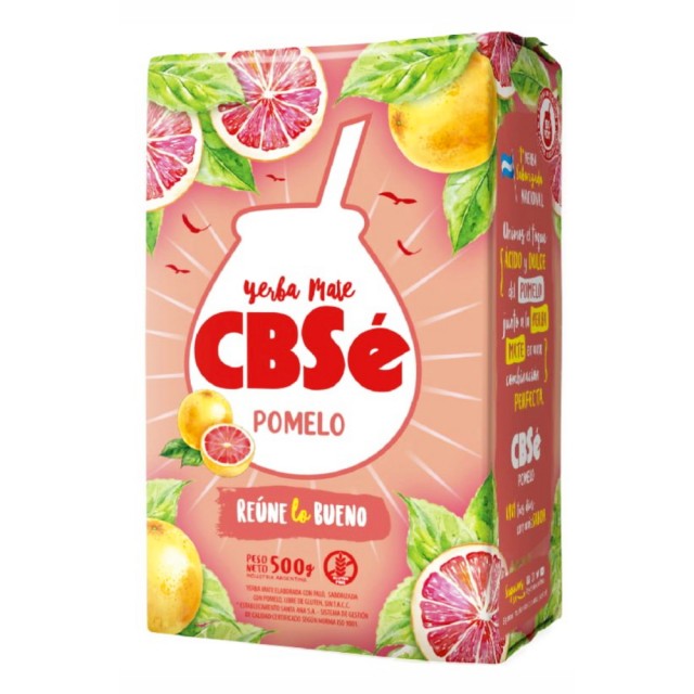 Yerba Mate Argentina CBSé Pomelo 500 gr Yerba Mate Argentina CBSé Pomelo 500 gr