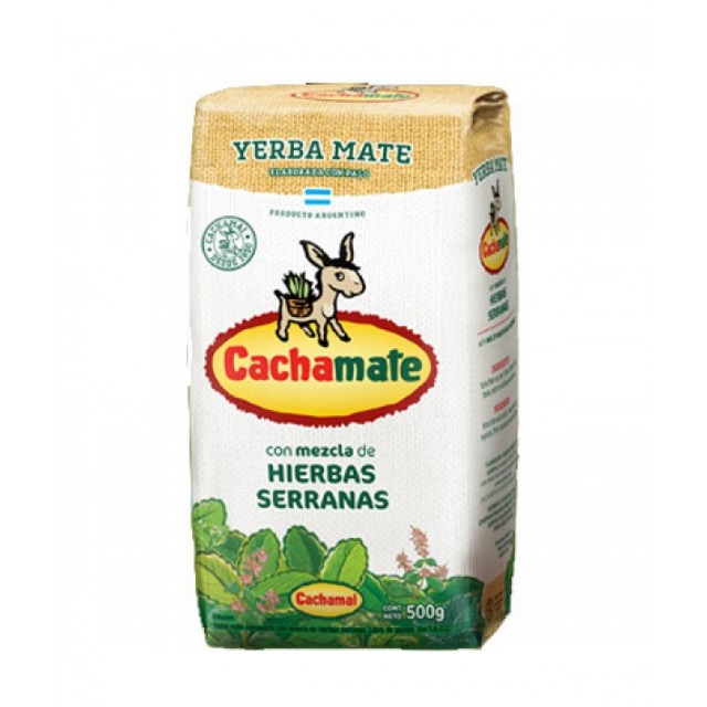 Cachamate Blanca Yerba Mate de Hierbas 500 gramos Argentina Cachamate Blanca Yerba Mate de Hierbas 500 gramos Argentina