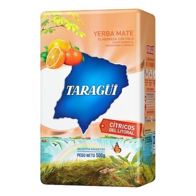 Yerba Mate Taragüi Citricos del Litoral 500gr