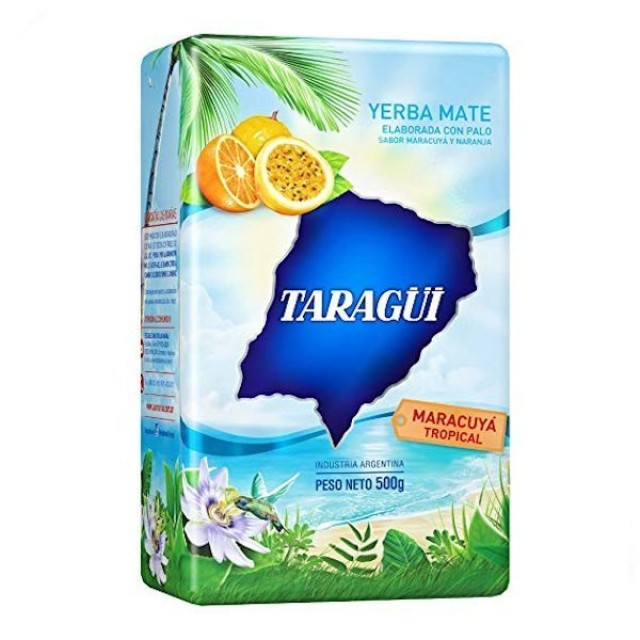 Yerba Mate Taragüi Maracuya Tropical 500gr