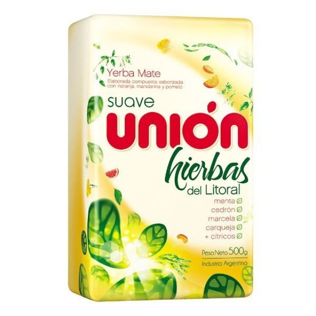 Yerba Mate Union Hierbas del Litoral 500gr