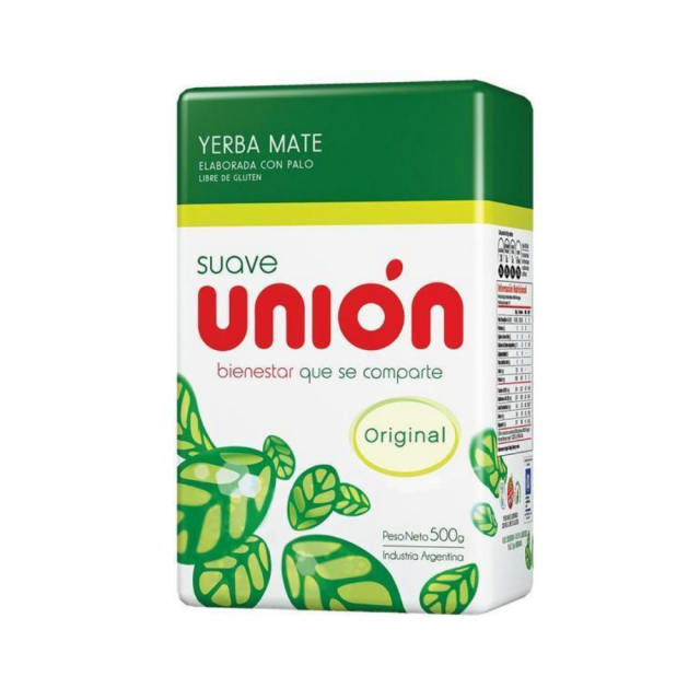 Yerba Mate Unión Suave 500 Gramos Yerba Mate Unión Suave 500 Gramos