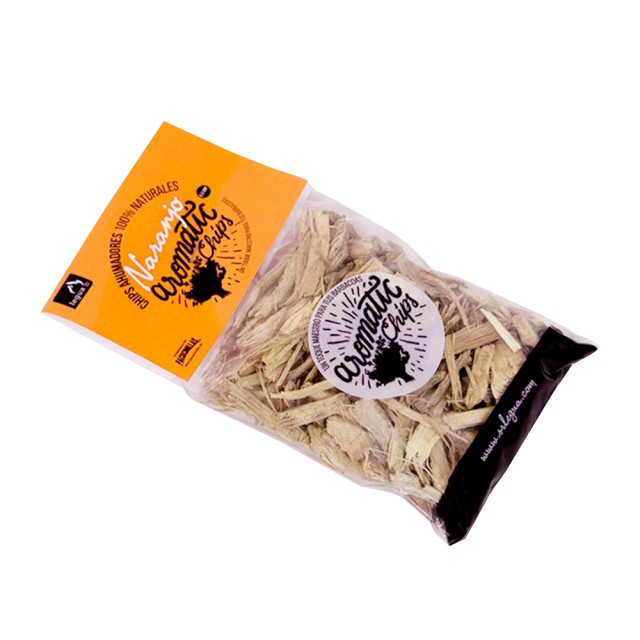 Aromatic Chips de Naranjo para Ahumar Barbacoas Aromatic Chips de Naranjo para Ahumar Barbacoas
