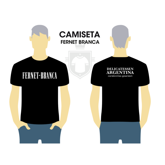 Camiseta Fernet Branca Delicatessen Argentina Camiseta Fernet Branca Delicatessen Argentina