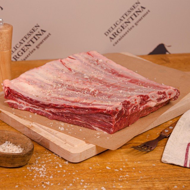 Costillar de Tira de Asado Novillo Raza Angus Costillar de Tira de Asado Novillo Raza Angus