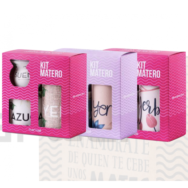 Kit Matero Argentino Yerbera y Azucarero Kit Matero Argentino Yerbera y Azucarero