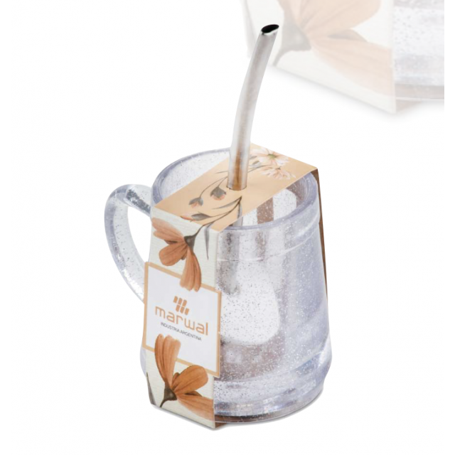 Mate Gliter Argentino Plástico Reforzado Mate Gliter Argentino Plástico Reforzado
