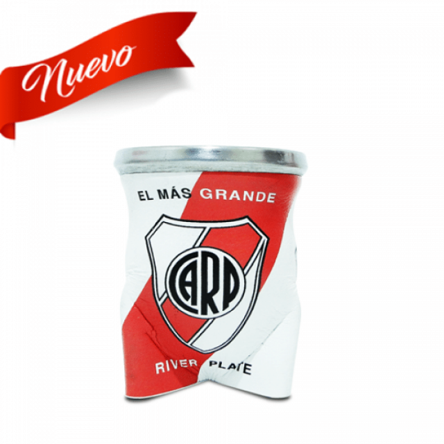 Mate de Vidrio River Plate